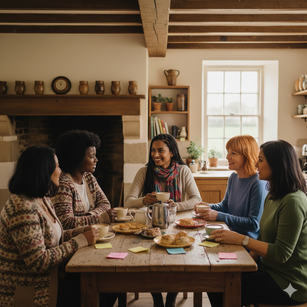 Group coaching session